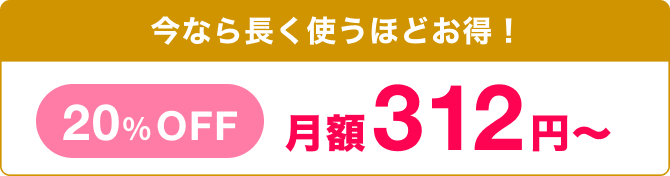 最大3年分 実質無料